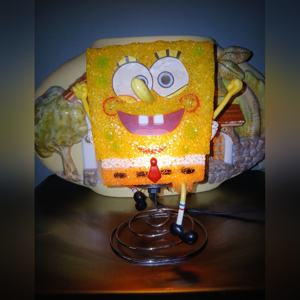 Vintage SpongeBob SquarePants Lamp.